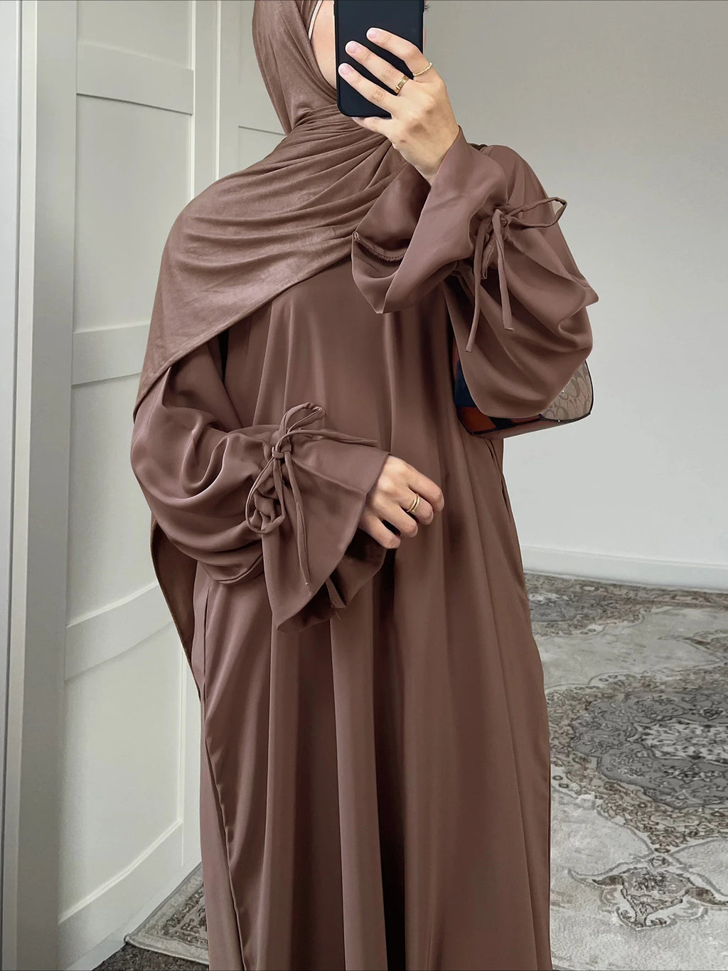 Robe de prière musulmane Aïd pour femmes Abaya Nœud Papillon Djellaba Ramadan Vêtements de Fête Lacés Robes Longues Islam Arabe Longue Robe Maroc Dubaï Caftan 2025