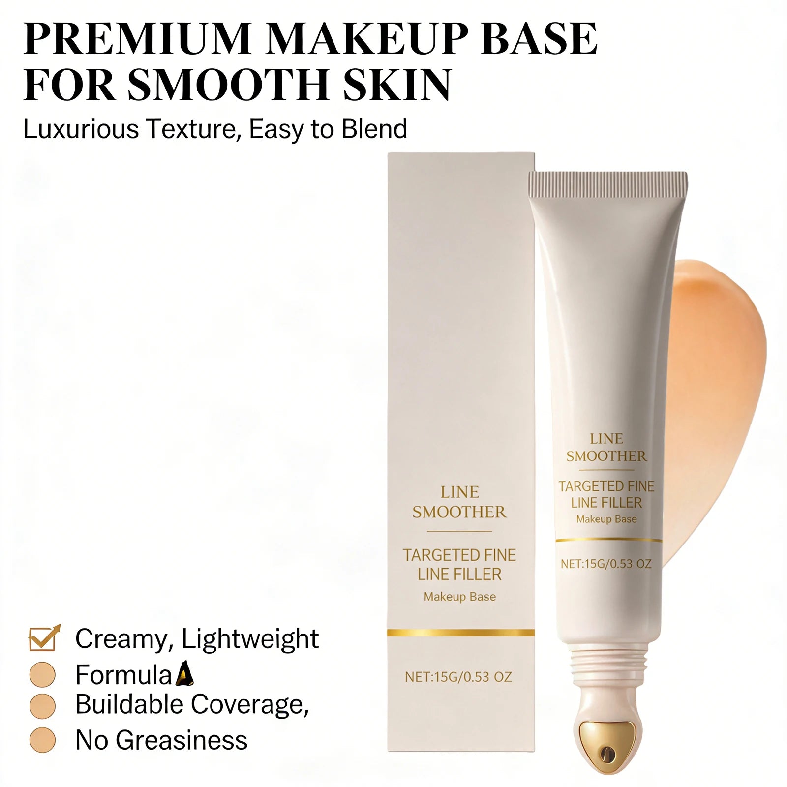 Line Smoother Hydrating Primer for Makeup Even Tone Lightweight & Non-sticky Invisible Pores Antioxidant Makeup Base Moisturizer beautyabayaboutique.online