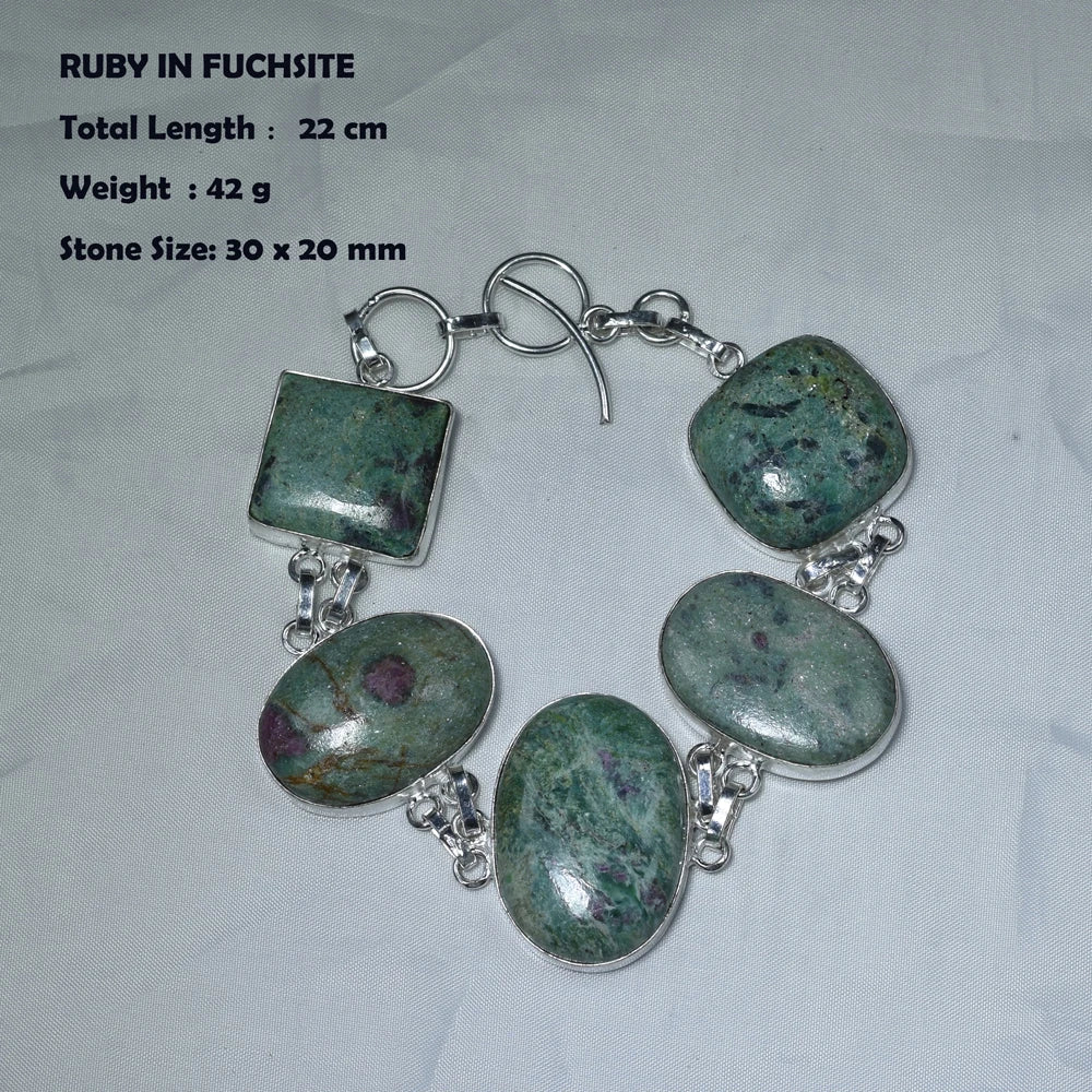 Genuine Labradorite Fuchsite Blue Topaz Sodalite Amber Amethyst Dalmatian  Bracelet Women Jewelry  gift