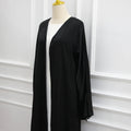 Luxury Dubai Modest Abaya for Muslim Women Ramadan Arabic Cardigan Coat Islamic Holiday Lace Outfit Eid New Turkey Kagtan Robe