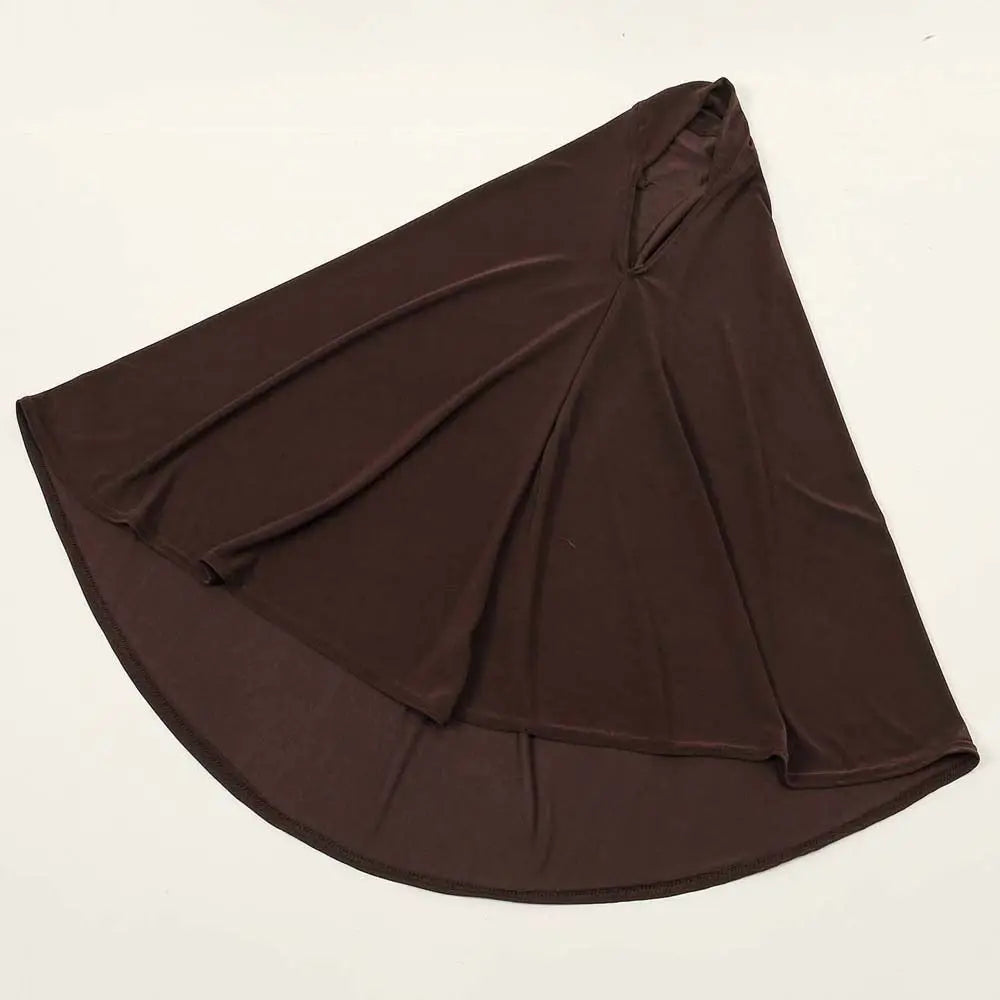 Breathable Jersey Solid Color Instant Hijab Four-Way Stretch Full Coverage Women Khimar Skin-Friendly Anti-Slip Design
