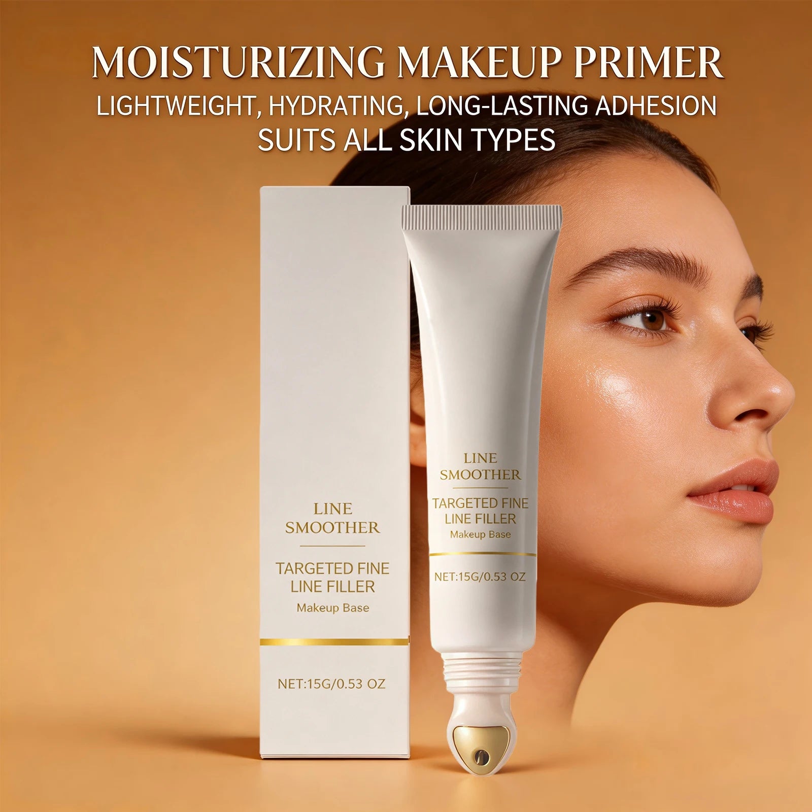 Line Smoother Hydrating Primer for Makeup Even Tone Lightweight & Non-sticky Invisible Pores Antioxidant Makeup Base Moisturizer beautyabayaboutique.online