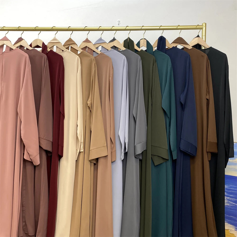 Nouvelle robe abaya musulmane pour femme, vendue à Dubaï au Moyen-Orient, robe islamique en filet de couleur arabe, robe longue en dentelle