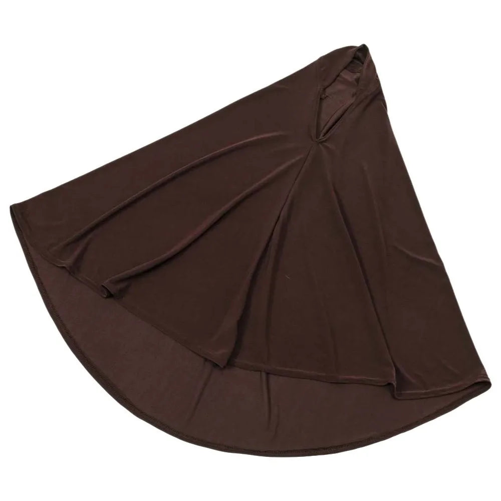Breathable Jersey Solid Color Instant Hijab Four-Way Stretch Full Coverage Women Khimar Skin-Friendly Anti-Slip Design