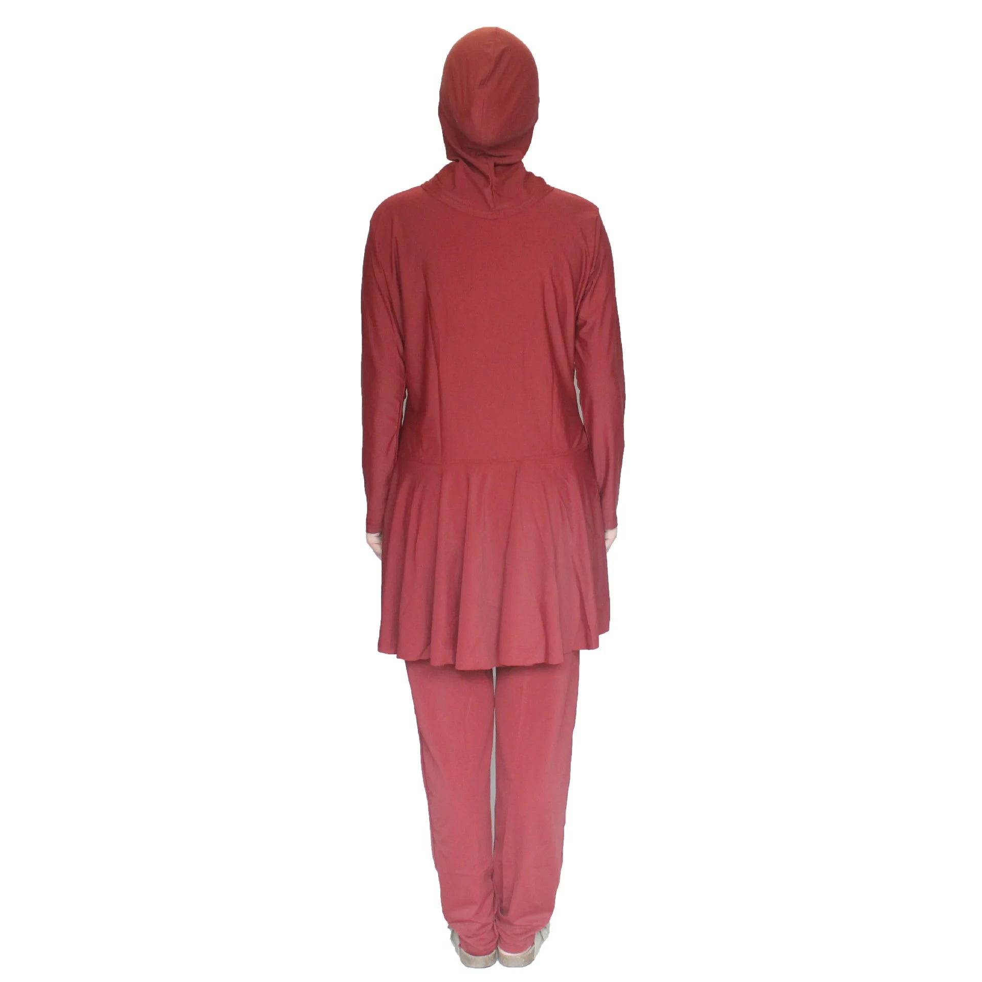 3PCS Modest Burkini Femme Musulmane Swimwear Women Muslim Hijab Swimsuit Maillot De Bain Borkini Conservative Islam Bathing Suit